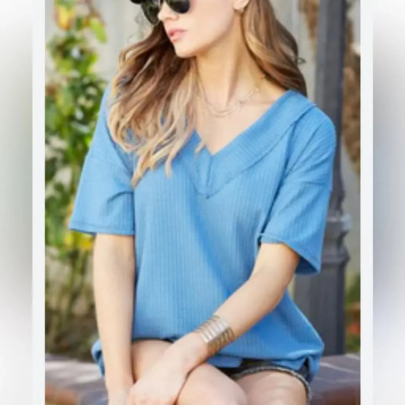 SHEIN Raglan Sleeve Top - Picture 1 of 4